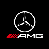 2x Mercedes-Benz DOOR LIGHT (PLUG&PLAY) 5th Gen
