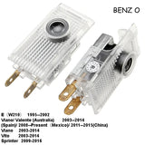 2x Mercedes-Benz DOOR LIGHT (PLUG&PLAY)