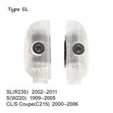2x Mercedes-Benz DOOR LIGHT (PLUG&PLAY)
