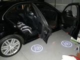 mercedes benz logo courtesy door led light projector welcome door plug and play A C E G K R S N Class