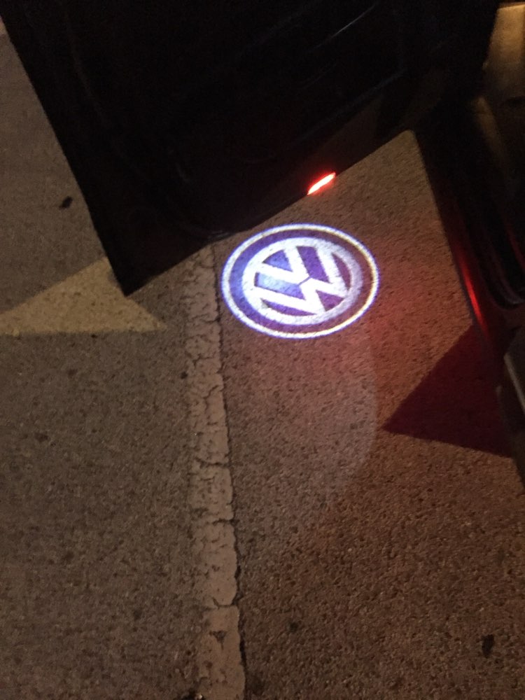 albue Tage af tyran 2x Volkswagen DOOR LIGHT (PLUG&PLAY) – Car Door Light
