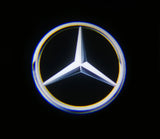 mercedes benz logo door light projector laser led plug and play 1 year warranty