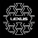 2x Lexus door light (plug&play) dual logo