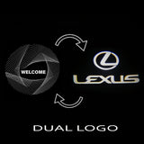 2x Lexus door light (plug&play) dual logo