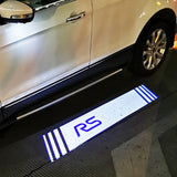 2x Ford Square Mirror light (plug&play) - 10 Logos
