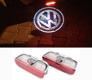 Volkswagen VW logo welcome door light projector led laser plug&play 