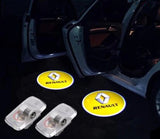 Renault koleos logo welcome car door light projector hologram laser plug and play