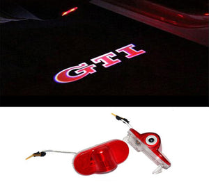 volkswagen vw GTI welcome door light projector plug&play led laser