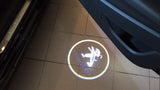 peugeot logo welcome car door light projector hologram laser plug and play 