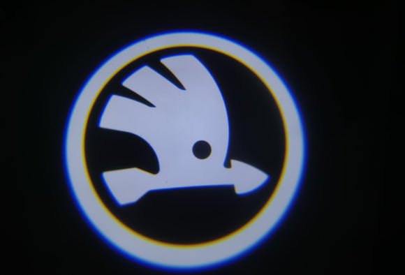 Skoda door light projector logo / Tür Licht Türlicht