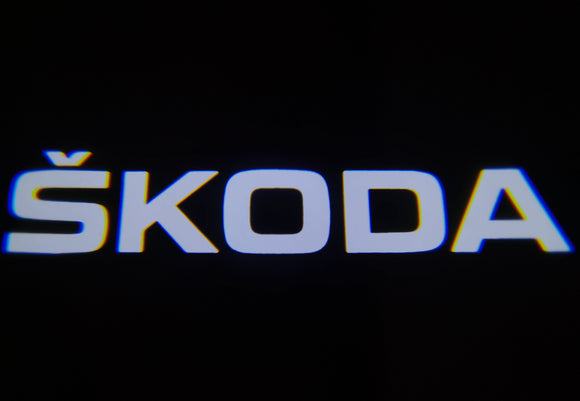 2x Skoda DOOR LIGHT (PLUG&PLAY)