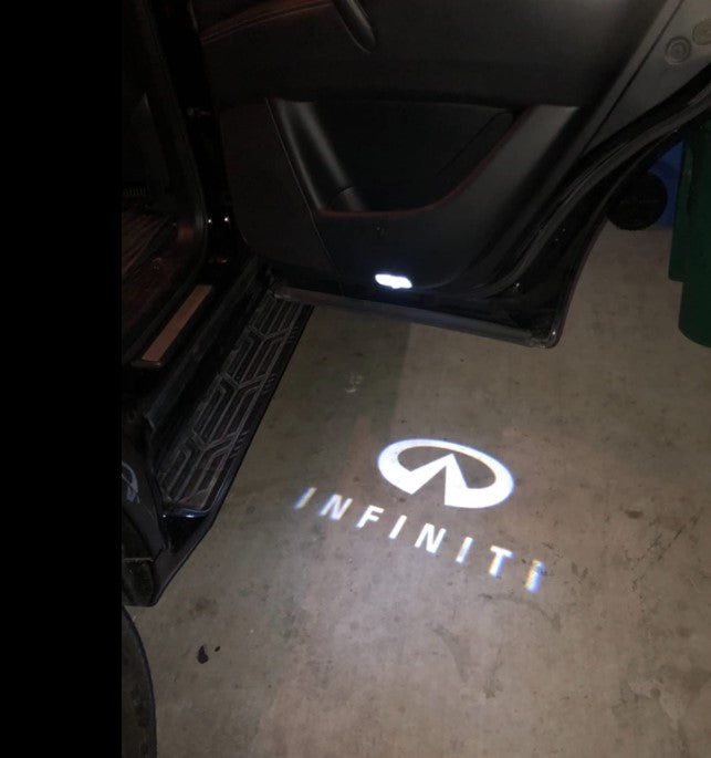 2x Infiniti door light plug play Car Door Light