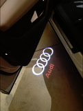 audi ring logo door light projector laser led plug and play 1 year warranty