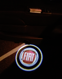 fiat logo door light projector laser led plug and play oem