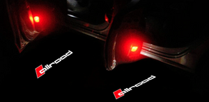 audi allroad door light projector laser led plug&play 1 year warranty