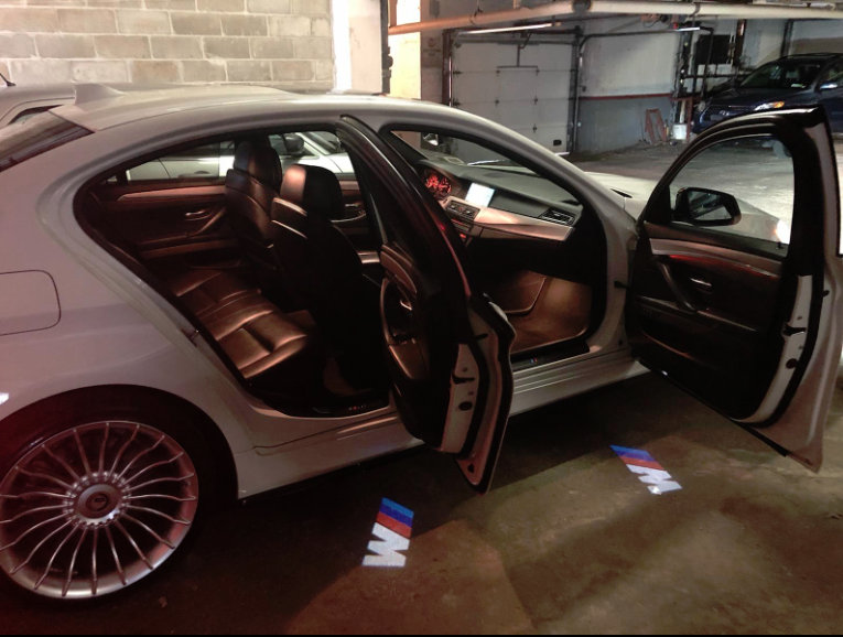 Bmw e60 best sale door lights