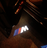 bmw m performance courtesy logo door light projector laser led plug and play