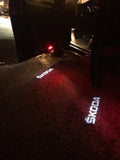 skoda superb door light projector 2009 2010 2011 2012 2013 2014 2015