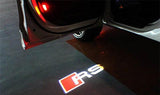 audi r8 logo door light projector laser led plug and play 1 year warranty