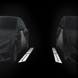 2x Mercedes-Benz Rectangle MIRROR LIGHT (PLUG&PLAY) 5 logos