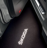 skoda superb welcome door light projector laser led plug&play 